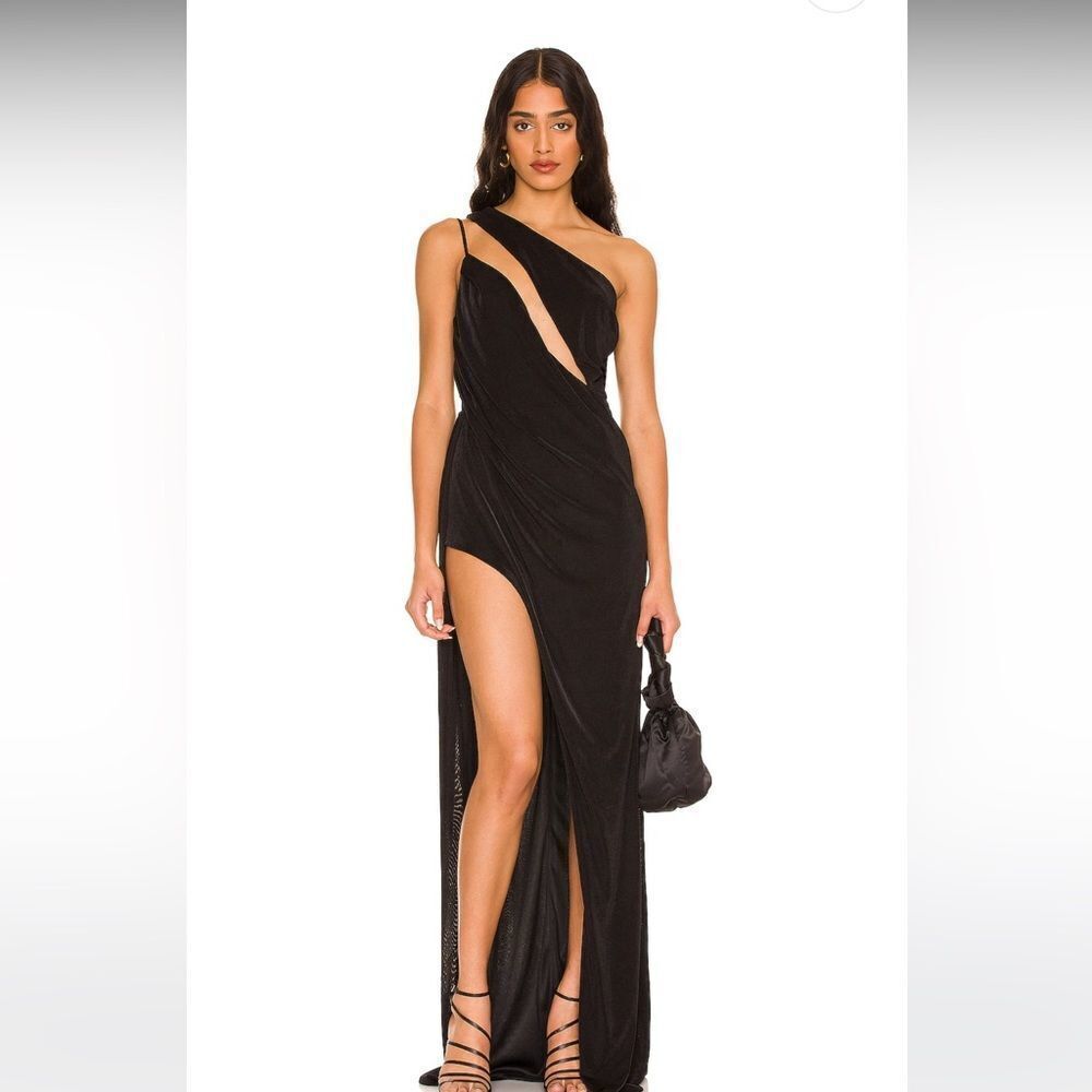 Katie May X Revolve A Cut Above Gown in Black.Size M
